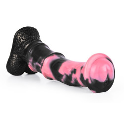 Bad Horse Gode Animal Ponulf 22 x 5.5cm Noir-Rose